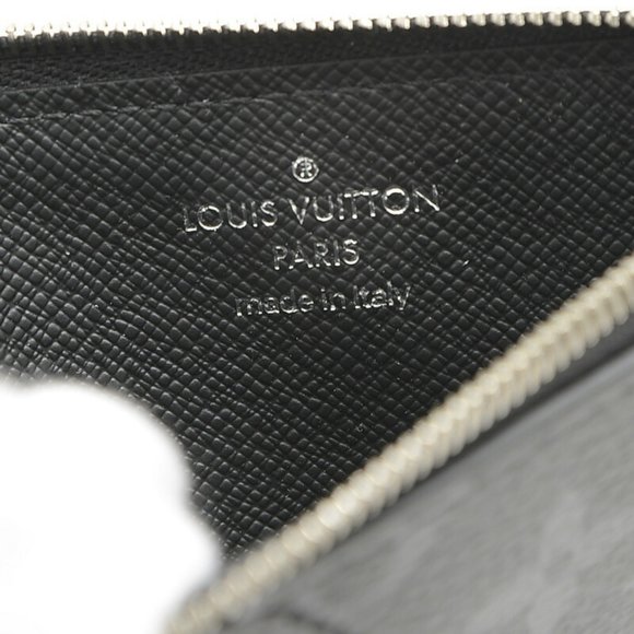LOUIS VUITTON Monogram Eclipse Coin Card Holder Case Wallet M30271 - Picture 4 of 5